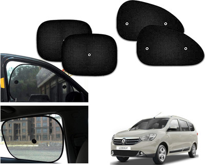 PEEPS STORE Side Window Sun Shade For Renault Lodgy(Black)