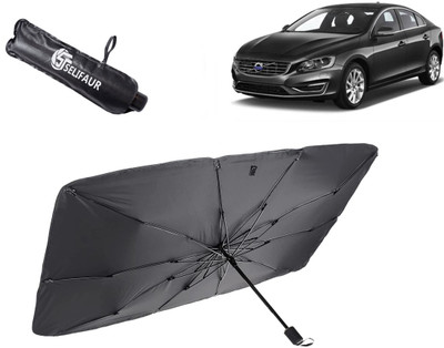 Selifaur Dashboard, Rear Window, Sun Roof, Windshield Sun Shade For Volvo S60(Black)