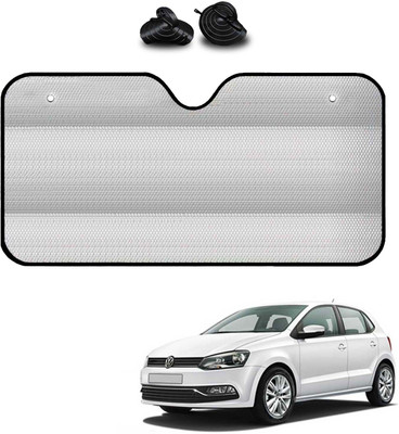 COSMOGEAR Windshield, Dashboard, Rear Window Sun Shade For Volkswagen Polo(Silver)