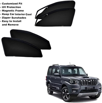HARKRISH Side Window Sun Shade(Black)
