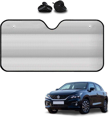 COSMOGEAR Windshield, Dashboard, Rear Window Sun Shade For Maruti Suzuki Baleno(Silver)