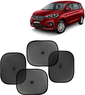 Kingsway Side Window, Rear Window, Windshield Sun Shade For Maruti Suzuki Ertiga(Black)