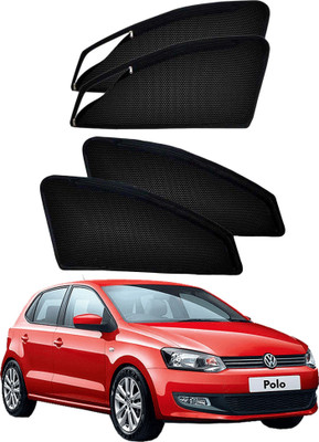 PEEPS STORE Side Window Sun Shade For Volkswagen Polo(Black)
