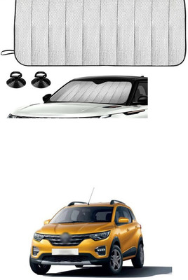 GONAMA Rear Window Sun Shade For Renault Universal For Car(Silver)