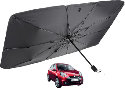 MOCKHE Windshield Sun Shade For Renault Pulse(Silver)