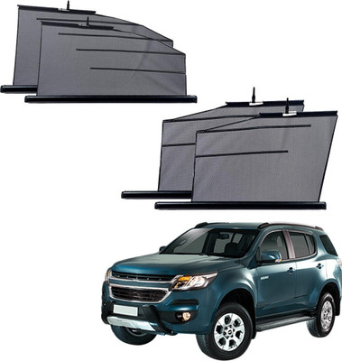 SS Zeeber Side Window Sun Shade For Chevrolet Trailblazer(Black)