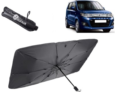 Selifaur Dashboard, Rear Window, Sun Roof, Windshield Sun Shade For Maruti Suzuki WagonR(Black)