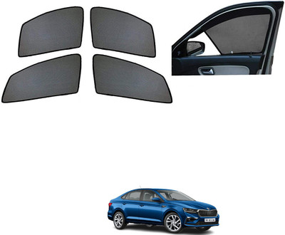 KOZDIKO Side Window Sun Shade For Skoda(Black)