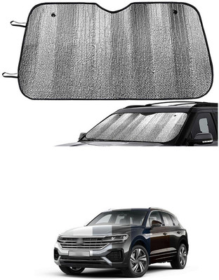 GONAMA Dashboard Sun Shade For Volkswagen Universal For Car(Silver)