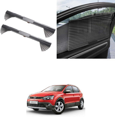 PRTEK Side Window Sun Shade For Volkswagen Universal For Car(Grey)