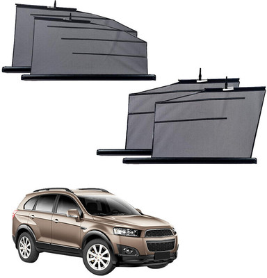 SS FOR YOUR SMART NEEDS Side Window Sun Shade For Chevrolet Captiva(Black)