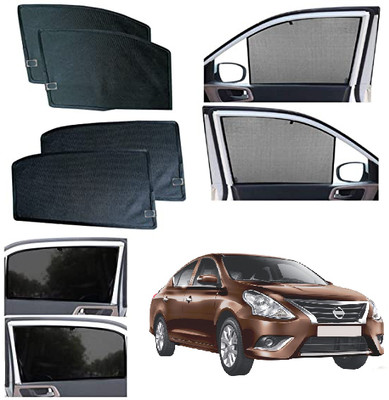 INSURE AUTOMOTIVE Side Window Sun Shade For Tata Sumo(Black)