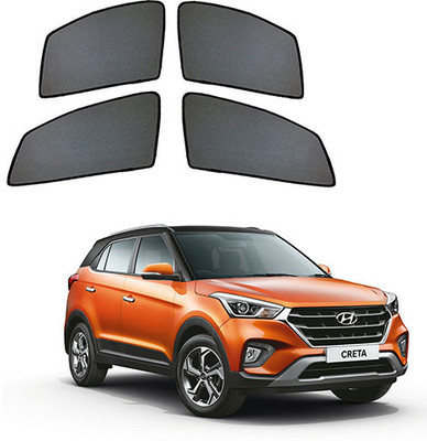 G ILIKA Side Window Sun Shade For Hyundai Creta(Black)