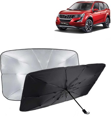 Kingsway Dashboard, Windshield Sun Shade For Mahindra XUV 500(Black, Silver)