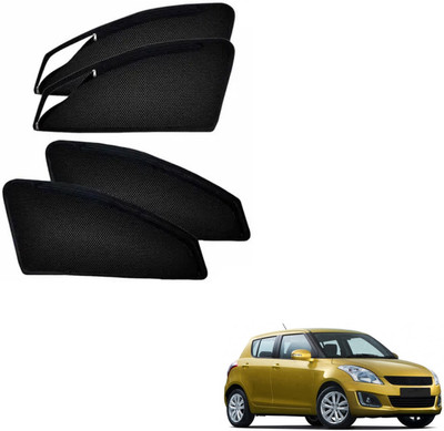 PEEPS STORE Side Window Sun Shade For Maruti Suzuki Swift(Black)