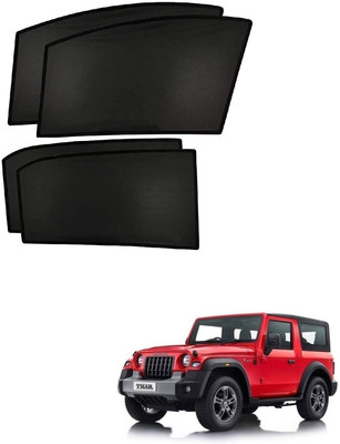 KOZDIKO Side Window Sun Shade For Mahindra Thar(Black)