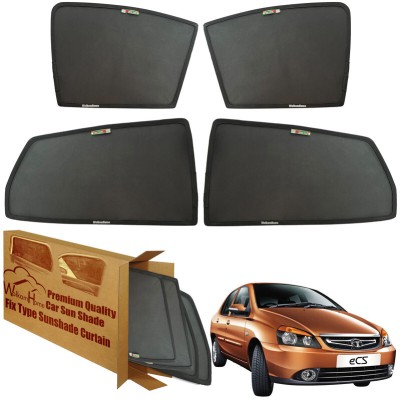 WolkomHome Side Window Sun Shade For Tata Indigo CS(Black)