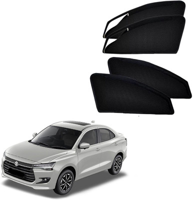 HARKRISH Side Window Sun Shade For Maruti Suzuki New Dzire(Black)