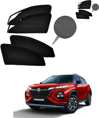 RAKRISH Rear Window, Side Window Sun Shade For Maruti Suzuki Fronx(Black)