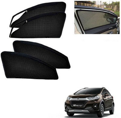 RAKRISH Rear Window, Side Window Sun Shade For Honda WRV(Black)