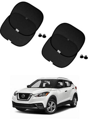 FKOK Side Window Sun Shade For Nissan Kicks(Black)