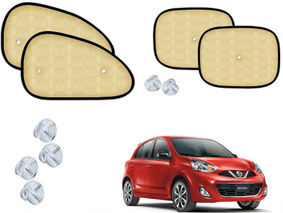 Shop Buy Side Window Sun Shade For Nissan Micra(Beige)