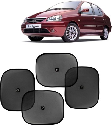 Kingsway Side Window, Rear Window, Windshield Sun Shade For Tata Indigo(Black)