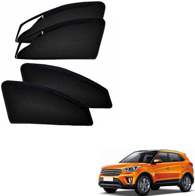 PEEPS STORE Side Window Sun Shade For Hyundai Creta(Black)