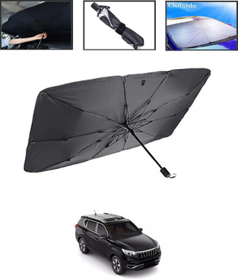 MSNP Windshield Sun Shade For Mahindra Alturas G4(Black)
