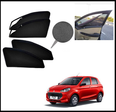 TOP VECHILE Rear Window, Side Window Sun Shade For Maruti Suzuki Alto K10(Black)