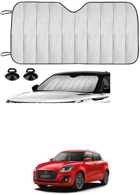 GONAMA Rear Window Sun Shade For Maruti Suzuki Swift(Silver)