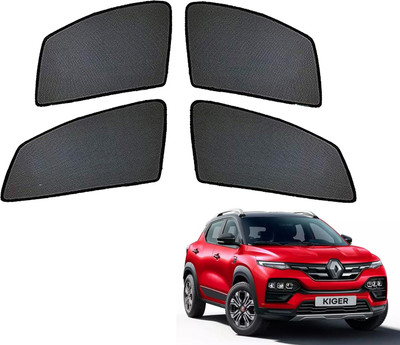 PEEPS STORE Rear Window, Side Window Sun Shade For Renault Kiger(Black)