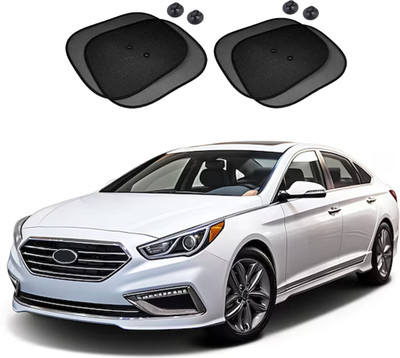 Shopone Rear Window, Side Window Sun Shade For Hyundai Sonata(Black)