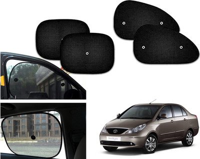PEEPS STORE Side Window Sun Shade For Tata Indigo(Black)