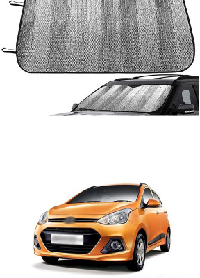 GONAMA Dashboard Sun Shade For Hyundai Universal For Car(Silver)