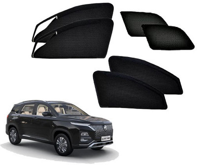 HARKRISH Side Window Sun Shade For MG Hector(Black)