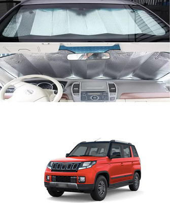 XZRTZ Windshield Sun Shade For Mahindra Verito(Silver)