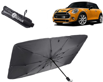 Selifaur Dashboard, Rear Window, Sun Roof, Windshield Sun Shade For Mini Cooper(Black)