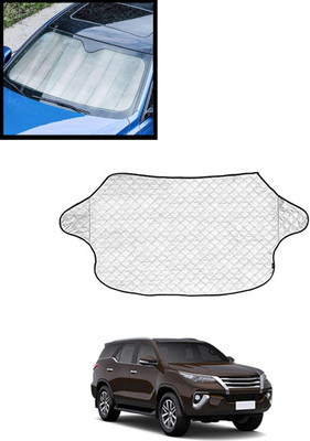 AYW Windshield Sun Shade For Toyota Universal For Car(Silver)
