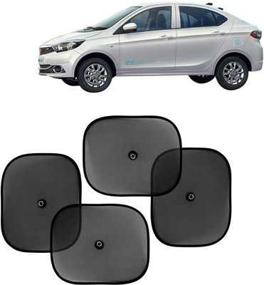 Kingsway Side Window, Rear Window, Windshield Sun Shade For Tata Tigor(Black)
