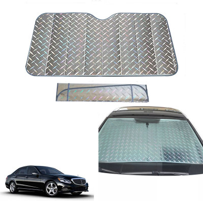 AUTO PEARL Dashboard, Windshield Sun Shade For Mercedes Benz E-Class(Grey)