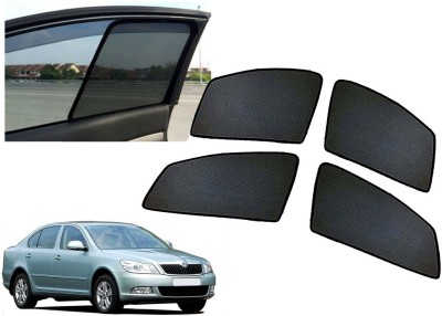 AUTO PEARL Side Window Sun Shade For Skoda Laura(Black)