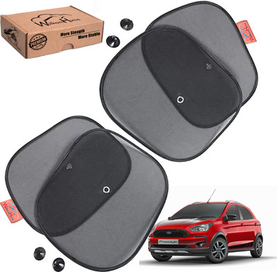 WolkomHome Side Window Sun Shade For Ford Endeavour(Black)