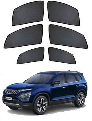 PEEPS STORE Side Window Sun Shade For Tata Safari(Black)