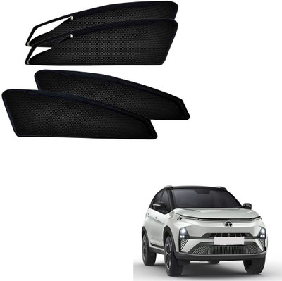 PEEPS STORE Side Window Sun Shade For Tata Nexon(Black)