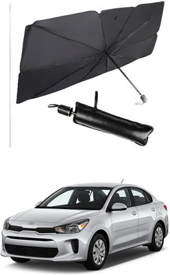 GONAMA Rear Window Sun Shade For Hyundai Universal For Car(Black)
