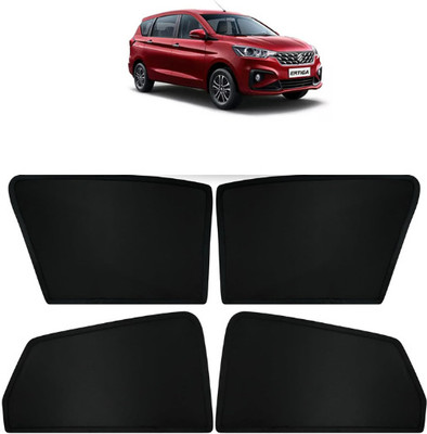 RAKRISH Rear Window, Side Window Sun Shade For Maruti Suzuki Ertiga(Black)