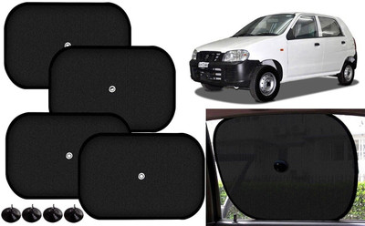 Auto Kite Side Window Sun Shade For Maruti Suzuki Alto(Black)