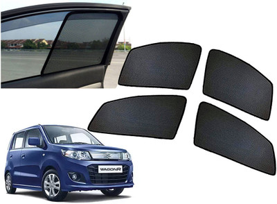 AUTO PEARL Side Window Sun Shade For Maruti Suzuki WagonR(Black)