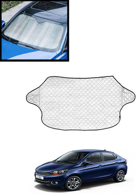 AYW Windshield Sun Shade For Tata Tigor EV(Silver)